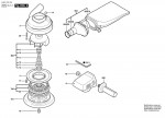 Bosch 0 601 370 742 GEX 150 ACE Random orbital sander 240 V / GB Spare Parts GEX150ACE